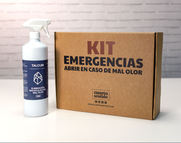 Kit para emergencias de mal olor
